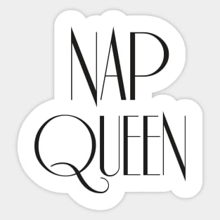 Nap Queen Sticker